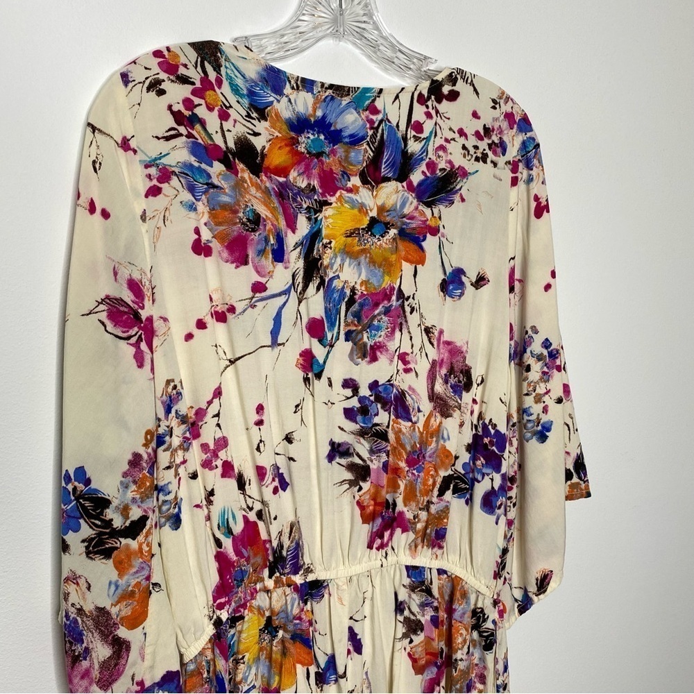 Umgee Floral Cream Romper - Picture 12 of 15
